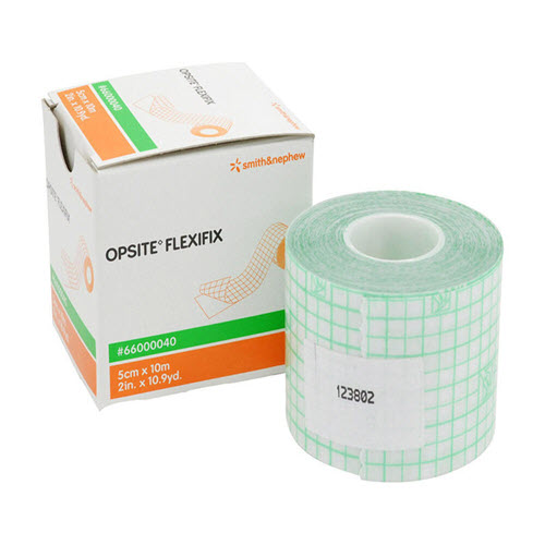 OPSITE FLEXIFIX 10 cm x 1 m - Film Adhésif Transparent Imperméable - 1  Rouleau