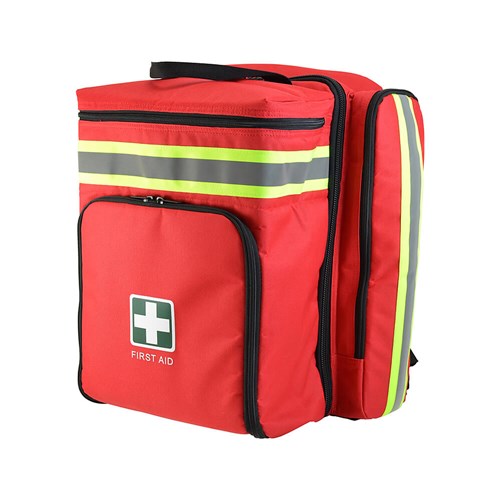 RBKE-first-aid-soft-pack-rescue-backpack-red-empty-1