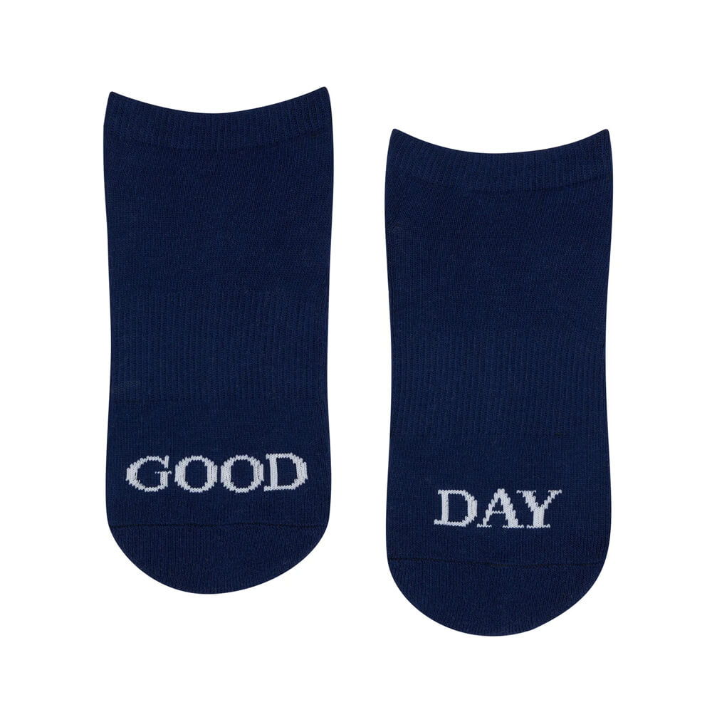 MOVE ACTIVE LOW RISE GRIP SOCK GOOD DAY NAVY - Alpha Sport