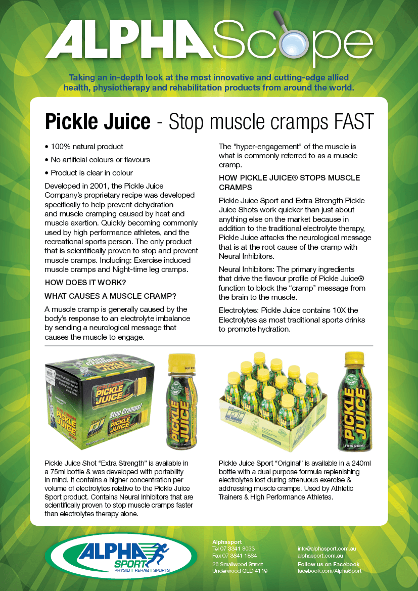 Alphascope Pickle Juice Alpha Sport