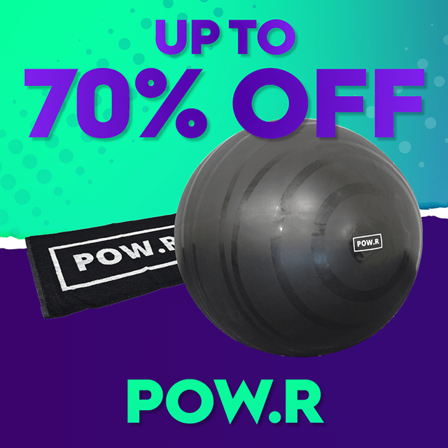 Up to 70% OFF POW.R