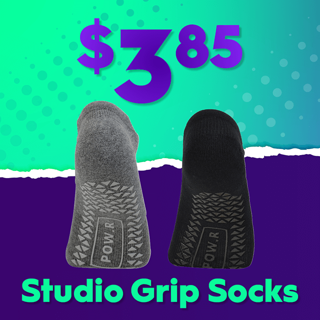 $3.85 Studio Grip Socks