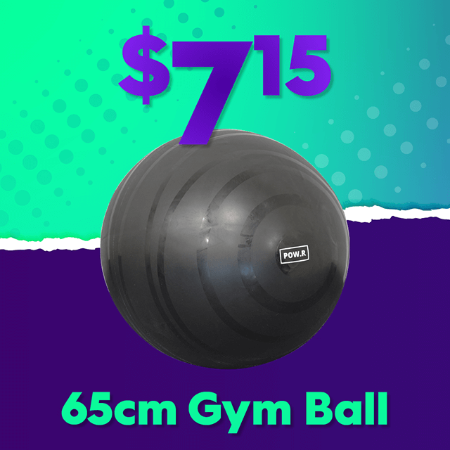 $7.15 65cm Gym Ball