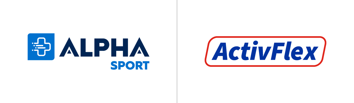 Alpha Sport and BlazePod logos